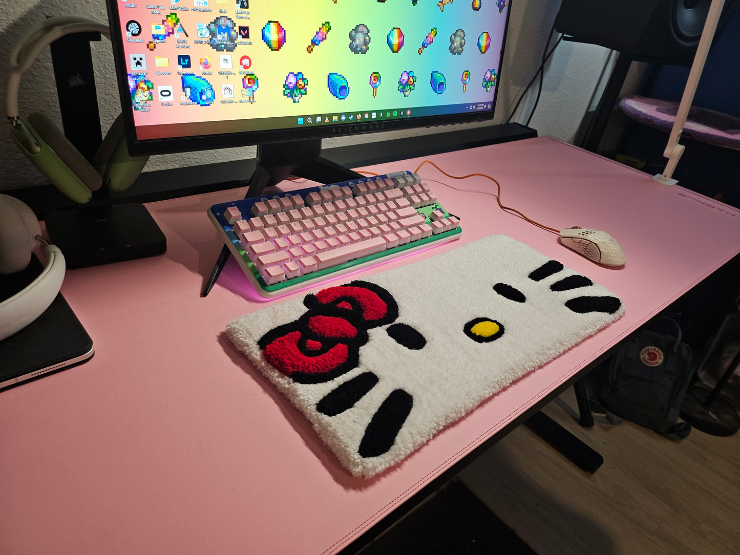 Kitty Keyboard Rug