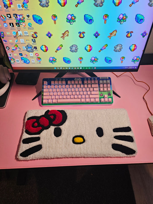 Kitty Keyboard Rug