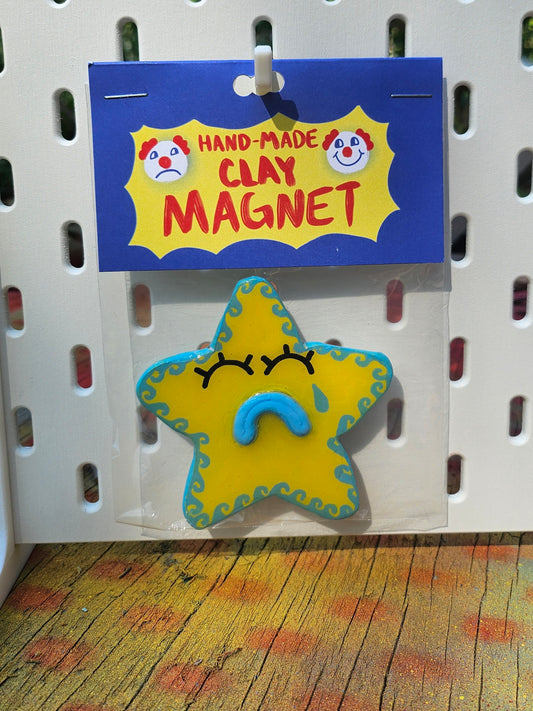 Lil Guy Sad Star Magnet