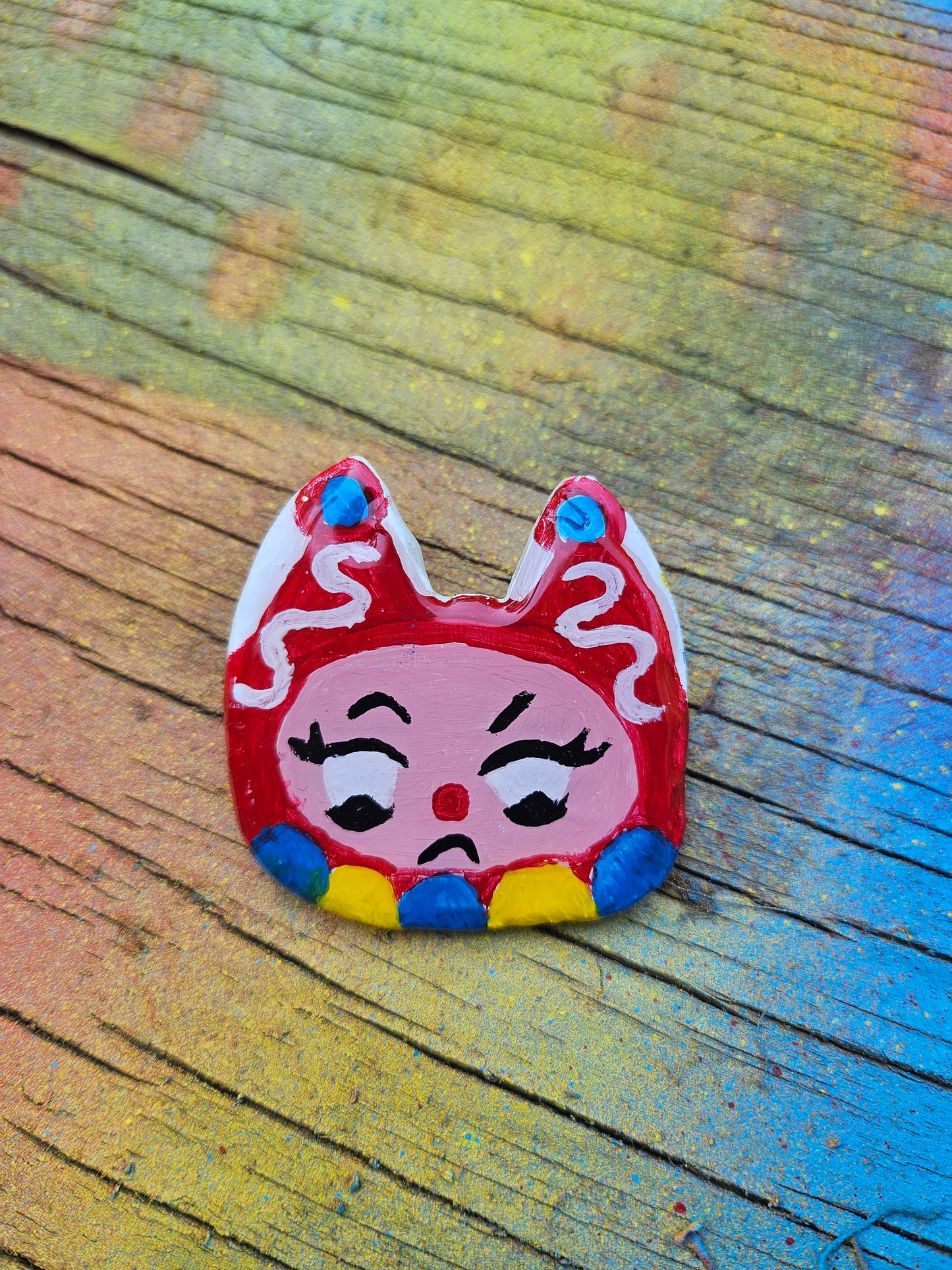 Nosy Rosie pin