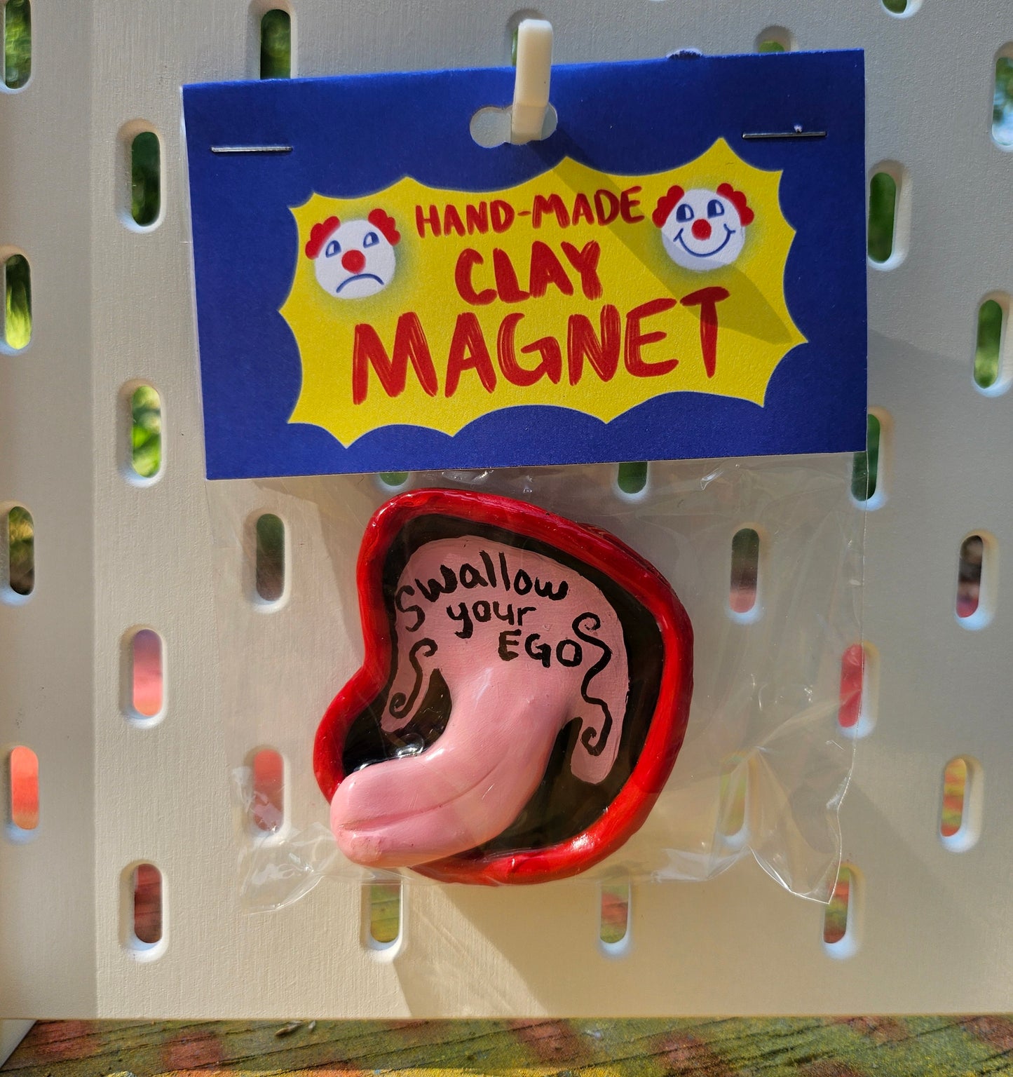 Ego Mouth Clay Magnet