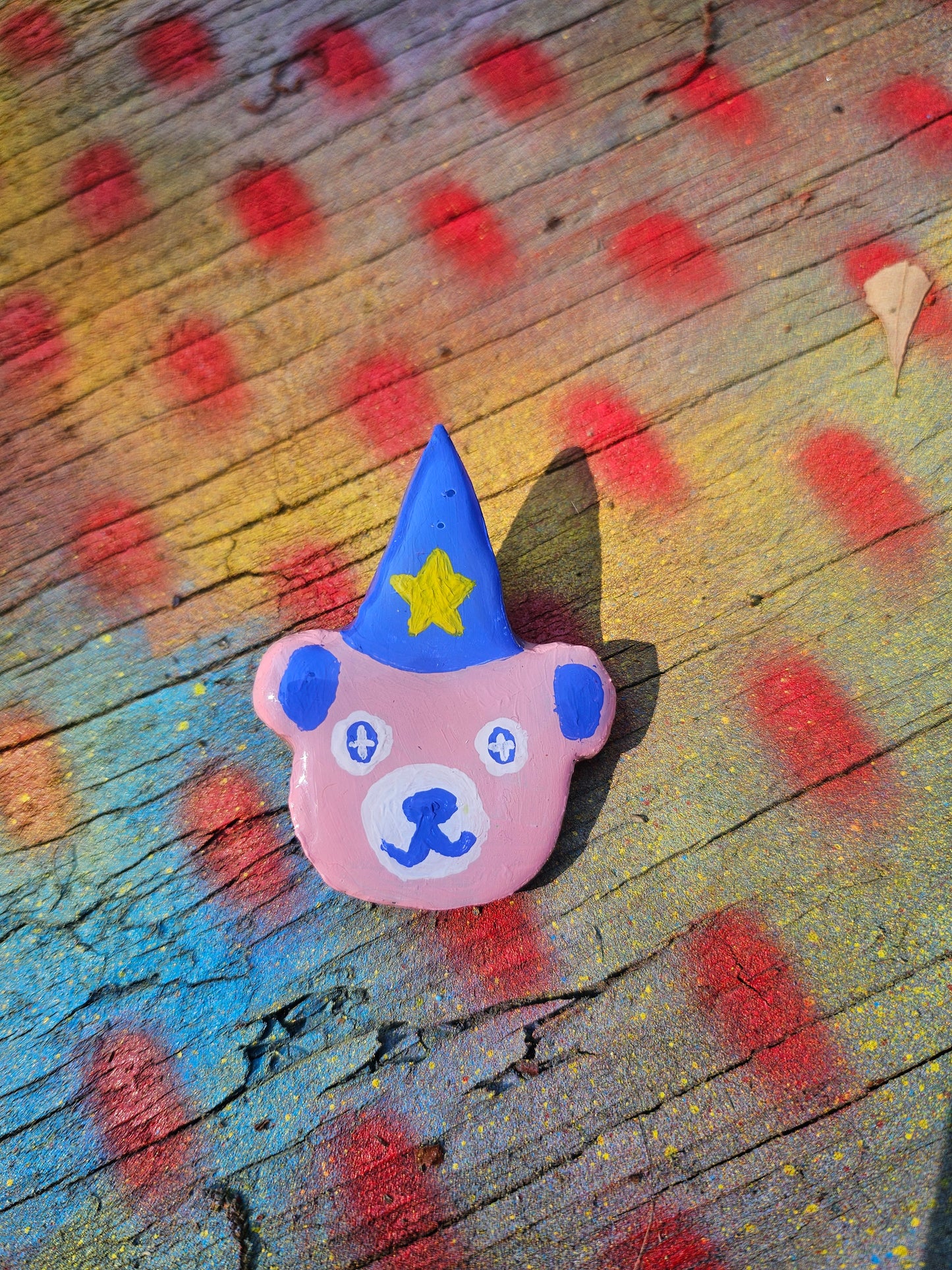 Wizard Bear Pin